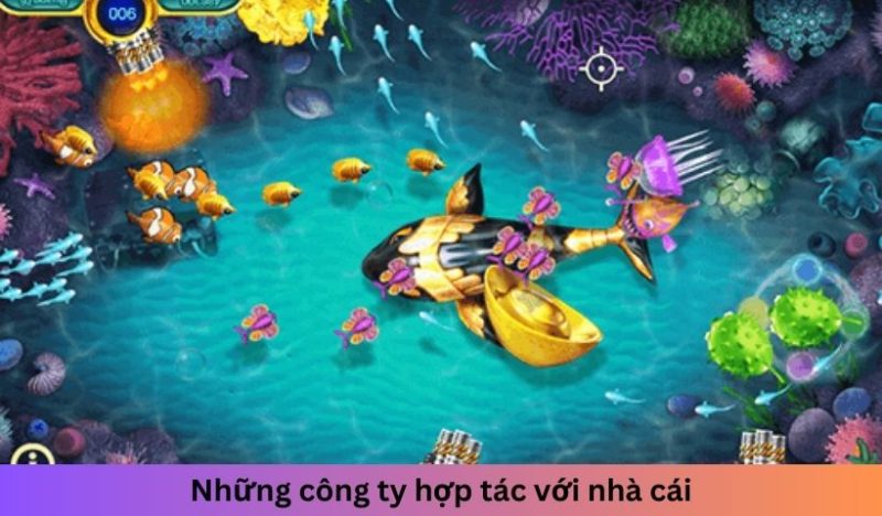 Các đơn vị hợp tác Bắn cá Xin88