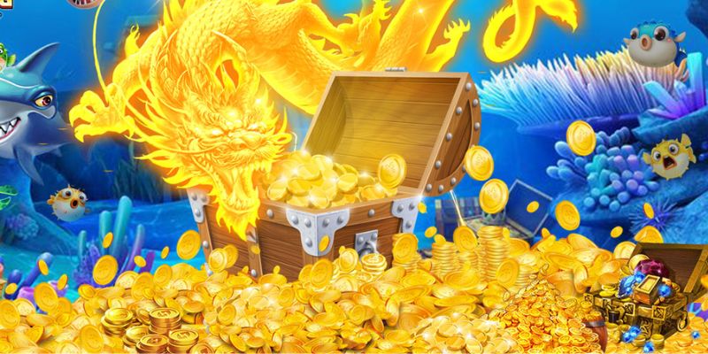 Giao diện game bắn cá ngũ long chân thực