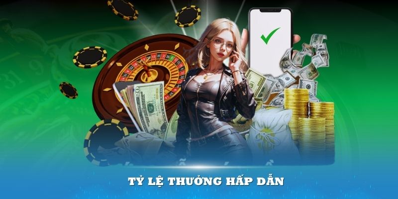 Tỷ lệ thưởng hấp dẫn tại Xin88