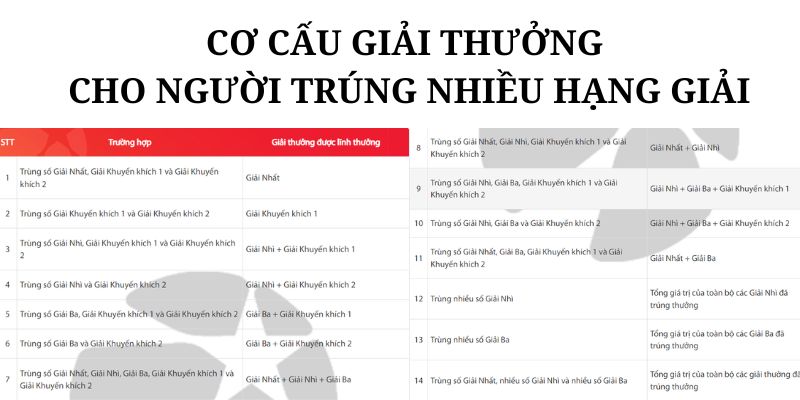 Cơ cấu trả thưởng đơn giản